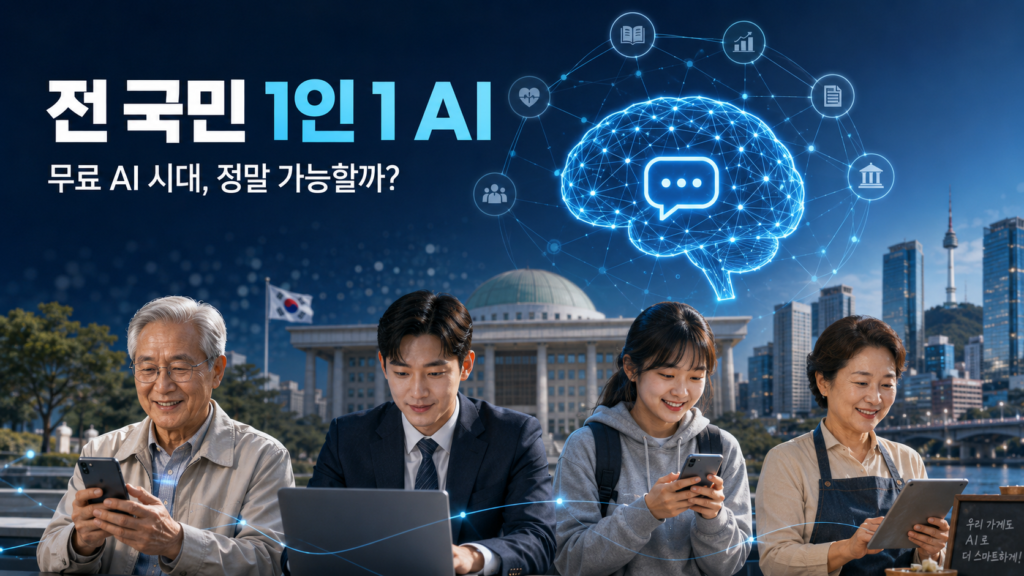 무료 국산 AI 챗봇 출시 예정, 기대와 위험 총정리