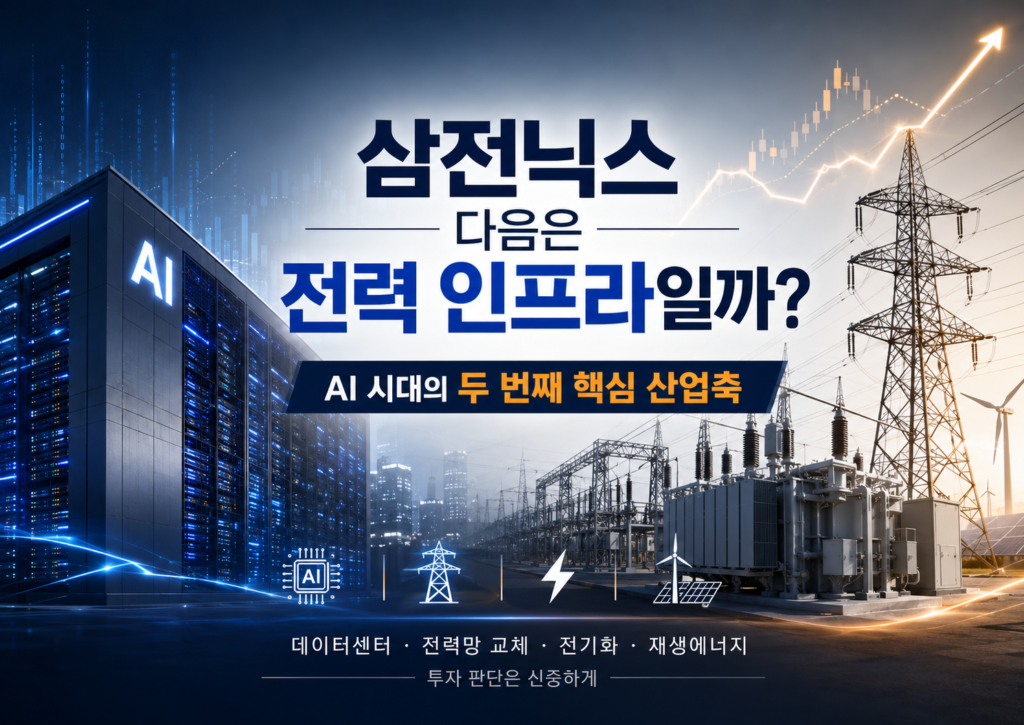‘삼전닉스’ 다음은 전력 인프라일까? 국내 6개 기업과 외국인 지분율 변화 분석